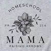Camiseta Casual Europeia e Americana Homeschool Pr 22 6 Mama Transfronteiriça Verão Gola Redonda Manga Curta Tops Prontos para Mulheres