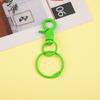 Accesorios para llaveros, llavero artesanal de color, colgante para muñeca, hebilla de langosta, llavero giratorio