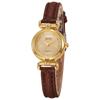 Xsvo Exquisito Accesible Lujo Pequeño Disco Reloj de Cuarzo Elegante Elegante Dama Exclusivo