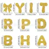 Tema de Cumpleaños Suministros para Fiestas Infantiles Banderín Decorativo de Letras con Purpurina Flor Banner Decoraciones de Fábrica de Sabores