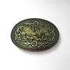Comercio Exterior Estilo Vaquero Occidental Retro Hebilla Lisa Hebilla de Cinturón Accesorios para Cinturón Placa Hebilla Fabricante Venta Directa Mayorista