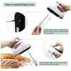 Batidora de huevos eléctrica transfronteriza para el hogar, de mano, para clara de huevo, crema, batidora automática, batidora pequeña para masa de repostería