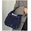 Tela de hilo islandés extra gruesa transfronteriza para bolsa de algodón rellena en el centro DIY para tejer a mano bolso de mano de moda estilo coreano hecho en casa bolso bandolera