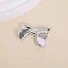 Accesorios de Colgante DIY de Lazo de Corazón Plateado Multiespecificación Accesorios de Colgante de Corazón Estéreo Brillante Chapado en UV