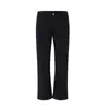Calça Jeans Bootcut Preta para Homens 2025 Nova Calça Reta Retro Americana Marca Tendência Calça Casual Versátil para Mulheres