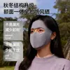Modelo de invierno, cámara de hidratación para beber, máscara protectora cálida de cara completa para mujer, facekini para otoño e invierno, a prueba de viento y frío, lavable