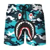 Pantalones cortos de verano transfronterizos nuevos con estampado digital 3D de cabeza de tiburón, para pareja, hombres y mujeres, marca de moda japonesa, pantalones de playa