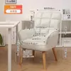 Silla de Computadora Hogar Sedentario Escritorio de Estudio Silla con Respaldo Asiento Dormitorio Estudiante Estudio Sofá Silla Cómoda