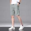 Shorts Casuales de Verano de Seda de Hielo Fino para Hombre Pantalones de Playa de Secado Rápido Marca de Moda Pantalones Tres Cuartos Holgados Deportivos Pantalones Cinco Cuartos