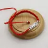 Suprimento Transfronteiriço Nicho Qualidade Contas de Rosário DIY Pulseira Tecida à Mão Pulseira Fio Vermelho Decoração de Pulso