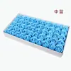Rosa de Jabón Agua de Rosas Flor Cabeza de Flor de Tres Capas Base para Diadema Ramo Grande de Flores de Jabón Caja de Regalo Tienda de Flores Dedicada Venta Directa de Fábrica