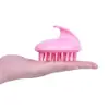Cepillo para champú de color peine de dientes densos masajeador de cuero cabelludo suave y cómodo limpieza peine de masaje multifuncional uso dual húmedo y seco en stock