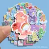 50 pegatinas para diario no repetidas retro oso cariñoso oso lindo chica osito pegatinas decorativas creativas DIY