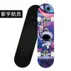 Skate Double Kick, Prancha de Maple de Quatro Rodas, Skate de Rua Profissional para Manobras, Adultos Meninos e Meninas, Adolescentes, Skate de 80cm