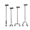 Muletas ligeras de cuatro patas venta directa de fábrica muletas para ancianos bastón ajustable retráctil muletas de acero inoxidable de cuatro garras