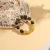 Pulsera de oro de arena de Vietnam imitación pixiu para hombre, pulsera de cuentas con proverbios de seis palabras, productos de bienestar en vivo, una generación de cabello