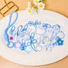 Conjunto completo de componentes para chaveiro DIY para arte com miçangas, um ótimo valor e sortimento misto esteticamente agradável de pingentes para mulheres, perfeito para decorar mochilas e chaves