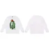 Suministro al por mayor de sudadera con cuello redondo de peso pesado de marca de moda de comercio exterior BAPE cabeza de mono, chaqueta de manga larga de tiburón, 13 sudaderas para hombre