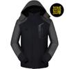 Jaqueta Masculina Resistente ao Desgaste e à Prova de Vento para Uso Externo no Outono e Inverno, Forrada com Lã e Espessada para Aquecimento, Roupa Masculina Resistente ao Frio com Impressão de Logotipo Personalizado
