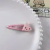 Presilha de Cabelo de Queijo Corda de Cabelo Menina Ins Coração Criativo Corda de Cabelo Clipe Doce para Franja Clipe BB Acessórios de Cabelo Adorno de Cabeça