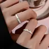Anéis de Casal Gato e Cachorro, Anéis Masculinos e Femininos, Design de Nicho, Anéis Lisos Fofos, Presentes de Aniversário para Namoradas