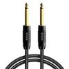 Cable de Audio Ts de 6.5mm Chapado en Oro Macho-Macho Cobre Libre de Oxígeno Cable de Audio para Instrumentos Electrónicos Cable para Guitarra Modelo Más Vendido