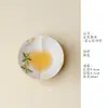 Taza Kuanqin con Forma de Corazón Perfumada a Flor de Osmanthus Dorada Fresca Inno Kaimatsu Taza de Propietario Exquisita Pintada a Mano Taza de Té Kung Fu Taza de Invitado Cuenco de Té