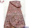 Vestido con patrón romano, posicionamiento, bordado completo, lentejuelas, encaje, tela, regalo, ropa, bordado de malla, venta al por mayor