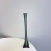 Jarrón Angosto de Vidrio Colorido Estilo Vintage Ins, Pieza Decorativa Hecha a Mano para Exportación