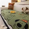 Almofada de Sofá de Cachorro de Desenho Animado Todas as Estações Universal 2026 Novo Toque de Luxo Fixa Antiderrapante Almofada de Assento de Sofá Capa de Encosto