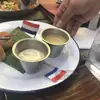 Talheres Criativos Estilo Americano Aço Inoxidável 304 Copo para Molho Ocidental Prato para Mergulhar Copo para Molho de Bife Copo para Molho de Tomate Talheres