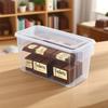 Contenedor Crisper Personalizado de Grado Alimenticio 8L Gran Capacidad Refrigerador Caja de Almacenamiento para Conservación Fresca Transparente Sellado Caja de Almacenamiento de Alimentos con Tapa
