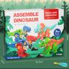 Desmontagem Transfronteiriça Ovo de Dinossauro Disparo de Bateria Dinossauro Brinquedos Meninos Crianças Gashapon Educacional DIY Montagem Brinquedos