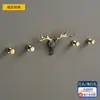 Envío Gratis Ganchos de Latón para Abrigos, Ganchos de Pared para Toallas de Entrada, Armario Lujo Ligero Sin Taladro Dorado