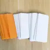 Raspador de Plástico Aveludado, Raspador Pequeno para Papel de Parede de Aquário, Raspador para Película de Vidro de Janela de Celular, Raspador Quadrado para Película de Mudança de Cor de Adesivo de Carro