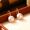 Brincos de Pérola Versáteis e Fashion para Mulheres, Estilo Luxuoso de Alta Qualidade, Brincos Simples Atacado
