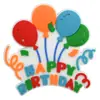 Nuevos Accesorios Planos de Dibujos Animados de Pastel de Cumpleaños Imanes para Nevera Piezas de Decoración DIY Pegatinas de Goma Suave de PVC
