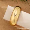 1 peça venda direta da fábrica Europa, América e Oriente Médio transfronteiriço exagerado retrô moda metal dourado estilo aberto pulseira fechada