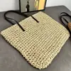 Bolso de algodón tejido de un solo hombro con diseño hueco nuevo estilo, bolso de mano de paja estilo casual, bolso de playa para vacaciones para mujer