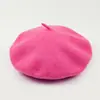 Boina de Lana Personalizada para Mujer con Circunferencia de Cabeza Grande, Estilo Coreano, Moderna, Versátil, Sombrero de Artista de Moda para Exteriores, Venta al por Mayor de Fábrica en Stock