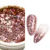 Rede nova lantejoulas para nail art fragmentos coloridos a laser céu estrelado irregular celofane pó glitter pó glitter atacado