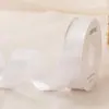 Rollo Grande de Listón Plateado Metálico de Varios Tamaños Lazo Hecho a Mano DIY Accesorios para el Cabello Materiales de Decoración Listón