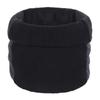 Bufanda de terciopelo de color sólido para otoño e invierno, cuello protector para el cuello al aire libre, bufanda cálida y gruesa con costuras en las mangas