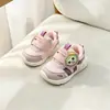 Zapatos sencillos de doble malla para bebé talla 17-21, zapatillas para niños, zapatos casuales de cuero para niños y niñas, zapatos para caminar para niños
