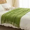 Corredor de Cama para Pousada Estilo Ins Nordic Hotel Escritório Cobertor de Soneca Ar Condicionado Manta de Sofá Manta de Acampamento Manta de Sofá