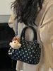 Shuai Mijia 2026 Verão Nova Bolsa de Mão Pequena Tote Bag para Mulheres Bolsa Almofada de Bolinhas de Alto Valor Bolsa de Ombro Único Transversal