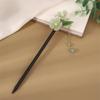 Antigo Tassel Hairpin Grampo de Cabelo de Madeira Imitação de Ébano Headwear Disco de Cabelo Acessórios Simples Vestido Antigo Cabelo Hairpin Hair