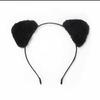 Faixa de Cabelo com Orelhas de Gato de Celebridade da Internet Presilha de Pelúcia Fofa para Crianças Meninas Acessório de Faixa de Cabelo Versátil Antiderrapante Estilo Coreano