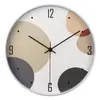 Reloj de pared de 12 pulgadas reloj de pared sala de estar moda creativo hogar dormitorio reloj moderno simple silencioso reloj de cuarzo