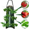 Bolsa de Plantio de Tomate Morango Suspensa Parede Pendurada Sacos de Plantio de Morango